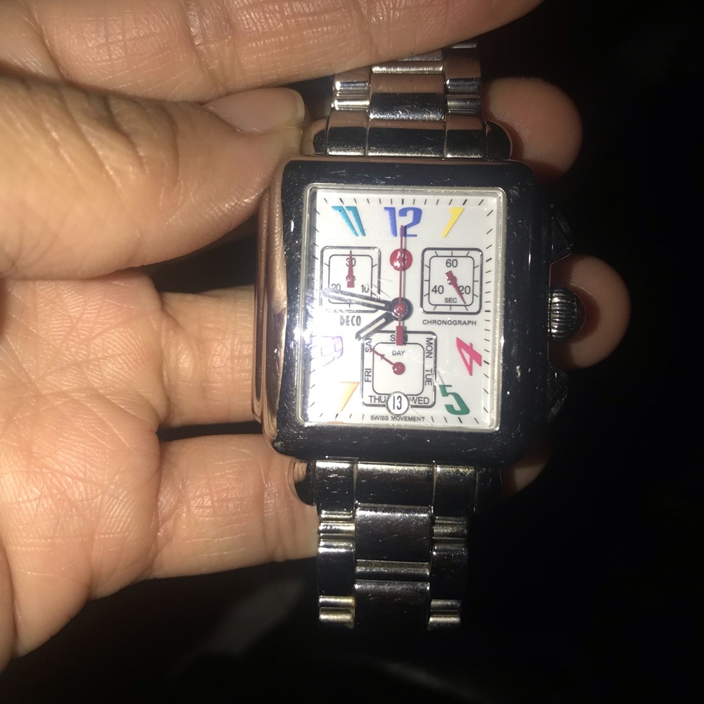 Michele multicolor watch - Picture 4 of 8